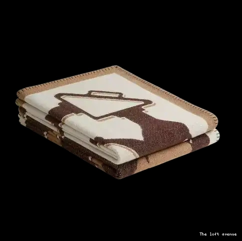TATERSALE THROW HERMES WOOL BLANKET 0508